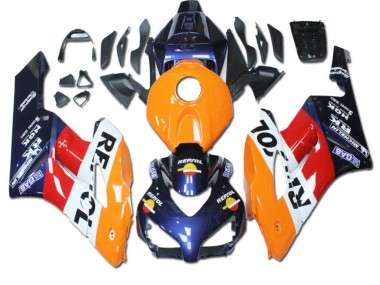 Acheter Carénage CBR 1000 RR 2004-2005 - Orange Rouge Bleu Repsol