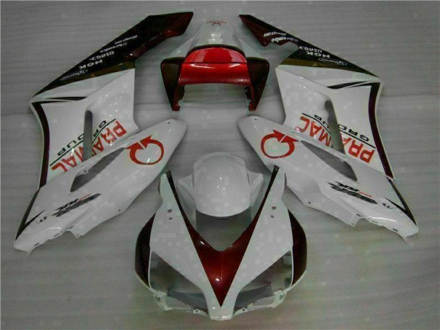 Kit Carénages CBR 1000 RR 2004-2005 - Blanc Rouge Kit Carénages CBR 1000 RR 2004-2005 - Blanc Rouge