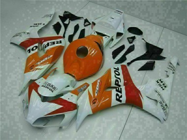 Acheter Carénage CBR 1000 RR 2004-2005 - Orange Blanc Repsol