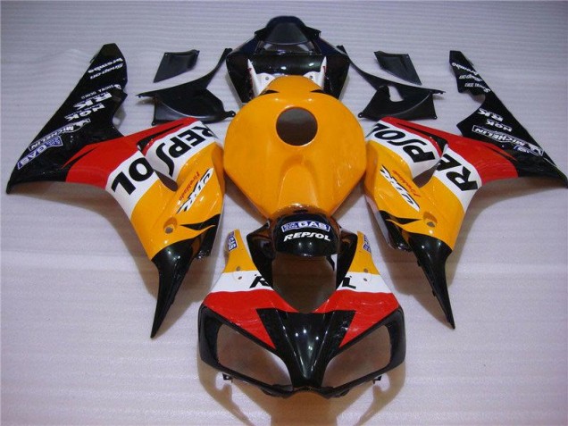 Carénages CBR 1000 RR 2004-2005 - Orange Noir Repsol Carénages CBR 1000 RR 2004-2005 - Orange Noir Repsol