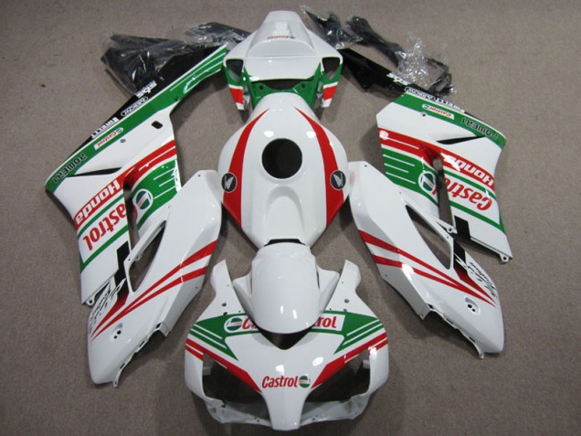 Carénage CBR 1000 RR 2004-2005 - Blanc Rouge Castrol Carénage CBR 1000 RR 2004-2005 - Blanc Rouge Castrol