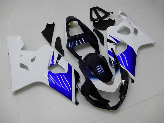 Carénage GSXR 600 / 750 K4 2004-2005 - Blanc Bleu Carénage GSXR 600 / 750 K4 2004-2005 - Blanc Bleu