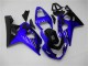 Carénages GSXR 600 / 750 K4 2004-2005 - Bleu Noir Carénages GSXR 600 / 750 K4 2004-2005 - Bleu Noir