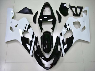 Acheter Carénages GSXR 600 / 750 K4 2004-2005 - Blanc Noir