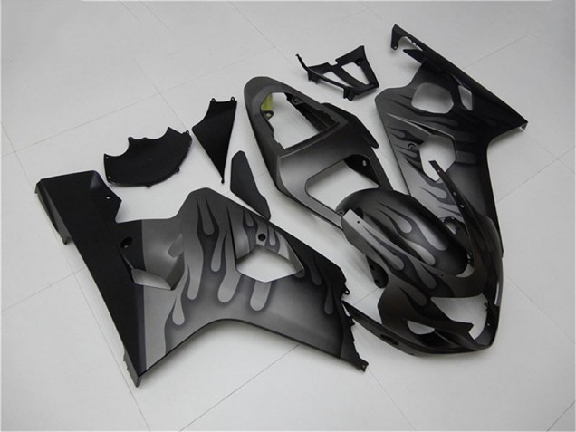Carénage GSXR 600 / 750 K4 2004-2005 - Noir Gris