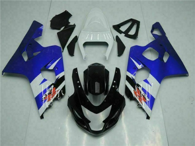 Kit Carénages Complet GSXR 600 / 750 K4 2004-2005 - Bleu Noir Kit Carénages Complet GSXR 600 / 750 K4 2004-2005 - Bleu Noir
