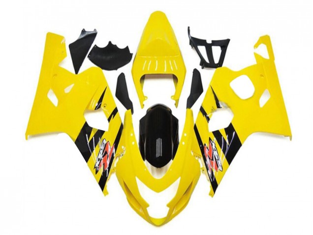 Carénage GSXR 600 / 750 K4 2004-2005 - Jaune Noir Carénage GSXR 600 / 750 K4 2004-2005 - Jaune Noir