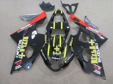 Acheter Carénage GSXR 750 K4 2004-2005 - Noir Jaune Rizla
