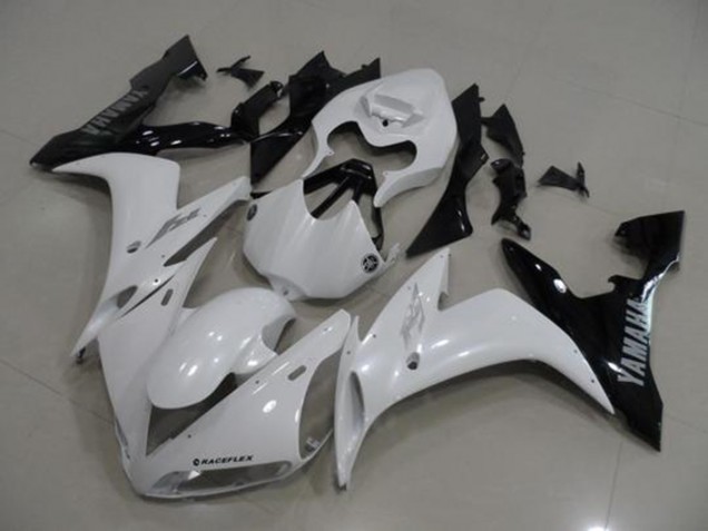 Carénages R1 2004-2006 - Blanc Noir