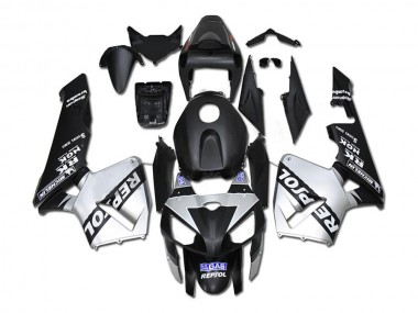 Acheter Carénage CBR 600 RR 2005-2006 - Argent Repsol Noir