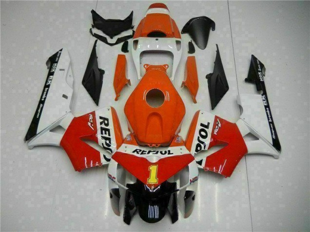 Carénage CBR 600 RR 2005-2006 - Orange Repsol Carénage CBR 600 RR 2005-2006 - Orange Repsol