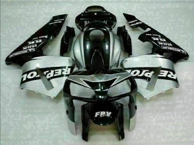Acheter Carénage CBR 600 RR 2005-2006 - Noir Argent Repsol