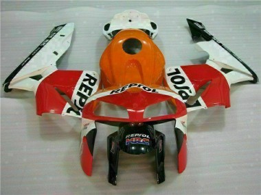 Acheter Carénages CBR 600 RR 2005-2006 - Orange Noir Repsol