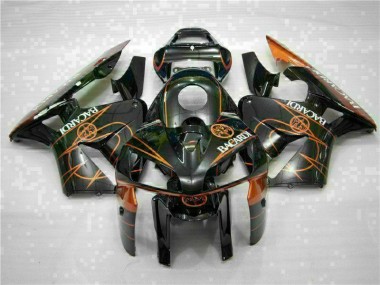 Acheter Carénage CBR 600 RR 2005-2006 - Noir Orange BACARDI