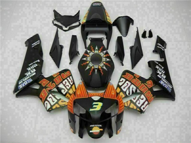 Kit Carénages & Plastique CBR 600 RR 2005-2006 - Noir Kit Carénages & Plastique CBR 600 RR 2005-2006 - Noir