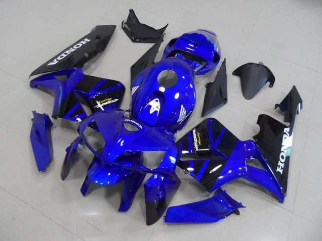 Carénages CBR 600 RR 2005-2006 - Bleu Noir