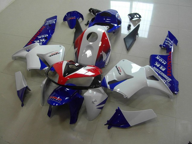 Carénage CBR 600 RR 2005-2006 - Blanc Bleu Rouge HRC Carénage CBR 600 RR 2005-2006 - Blanc Bleu Rouge HRC