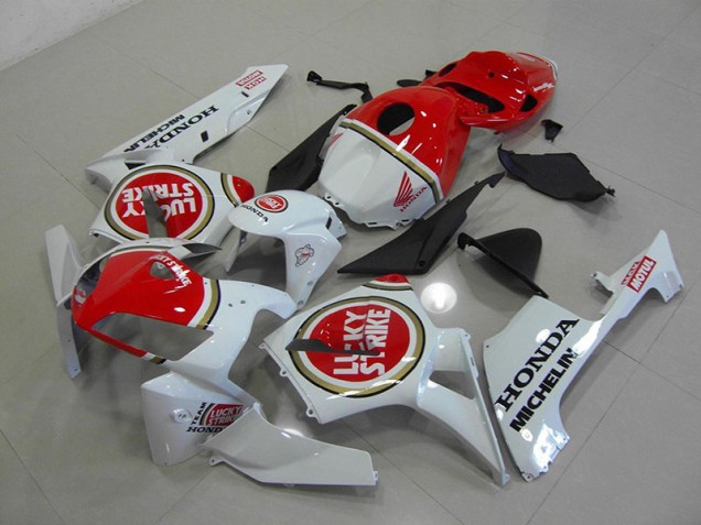 Carénage CBR 600 RR 2005-2006 - Blanc Nacré Lucky Strike Carénage CBR 600 RR 2005-2006 - Blanc Nacré Lucky Strike