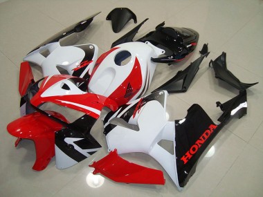 Acheter Carénage CBR 600 RR 2005-2006 - Rouge Blanc Noir
