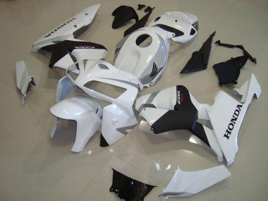 Acheter Carénage CBR 600 RR 2005-2006 - Blanc Nacré Noir Mat