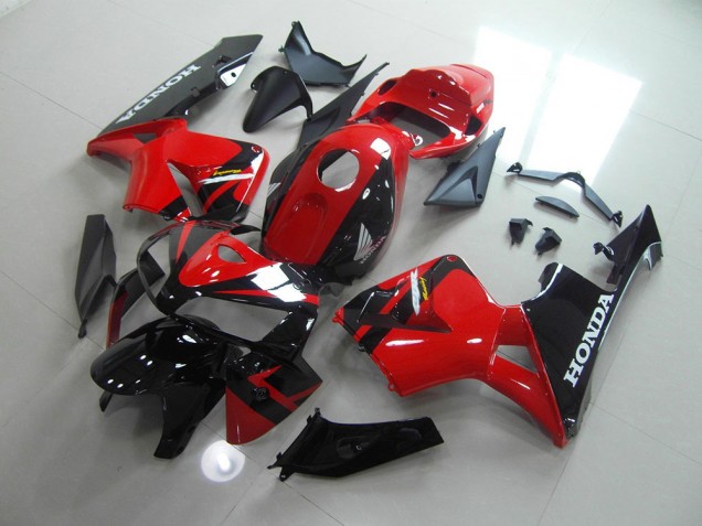 Carénage CBR 600 RR 2005-2006 - Rouge Noir Carénage CBR 600 RR 2005-2006 - Rouge Noir