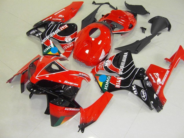 Carénage CBR 600 RR 2005-2006 - Rouge Noir Jomo Carénage CBR 600 RR 2005-2006 - Rouge Noir Jomo