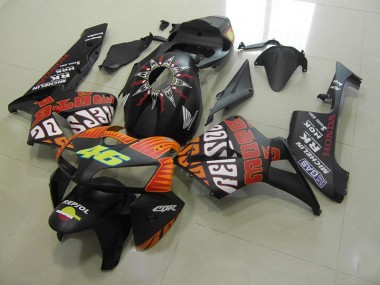 Acheter Carénage CBR 600 RR 2005-2006 - Rossi Noir Mat