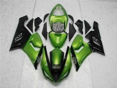 Acheter Kit Carénages & Plastique ZX6R 2005-2006 - Vert