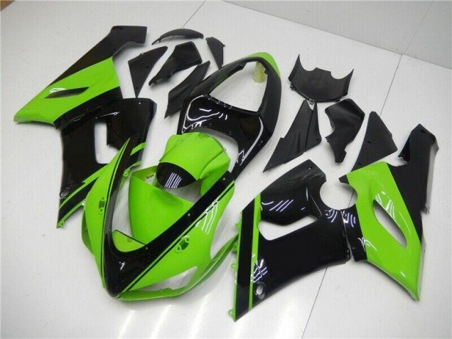 Carénages ZX6R 2005-2006 - Vert Noir Carénages ZX6R 2005-2006 - Vert Noir