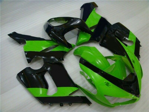 Carénage ZX6R 2005-2006 - Vert Noir