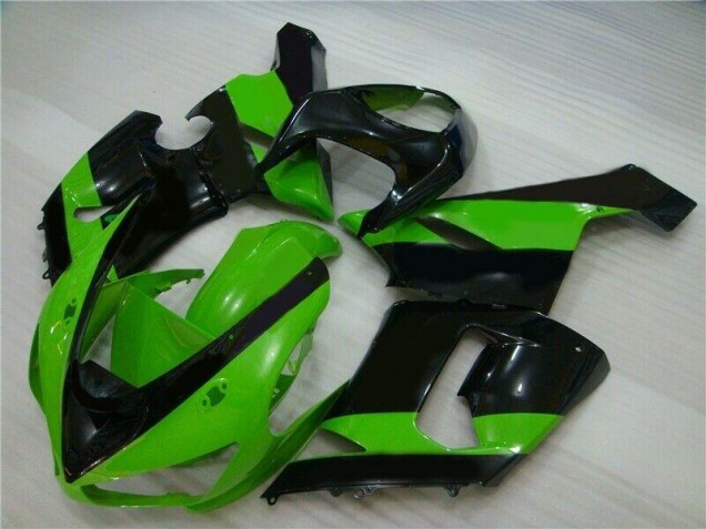Carénage ZX6R 2005-2006 - Vert Noir