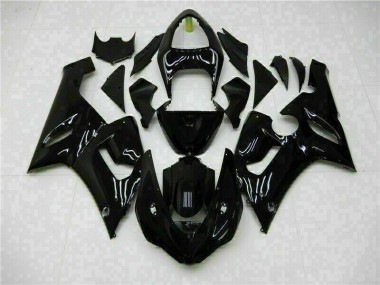 Acheter Carénages ZX6R 2005-2006 - Noir Brillant