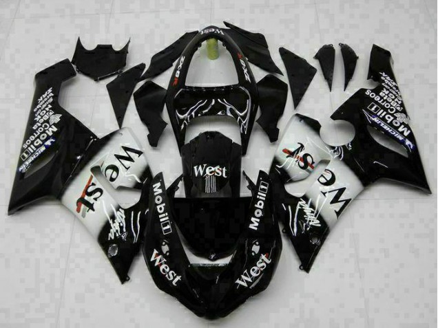 Carénage ZX6R 2005-2006 - Noir Carénage ZX6R 2005-2006 - Noir