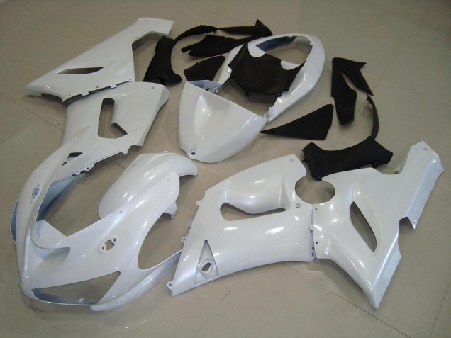 Carénage ZX6R 2005-2006 - Dark Blanc Nacré Carénage ZX6R 2005-2006 - Dark Blanc Nacré