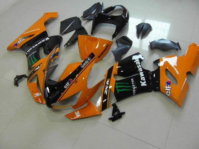 Carénage ZX6R 2005-2006 - Orange Monster Carénage ZX6R 2005-2006 - Orange Monster