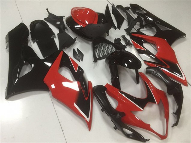 Kit Carénages GSXR 1000 K5 2005-2006 - Rouge Noir Kit Carénages GSXR 1000 K5 2005-2006 - Rouge Noir