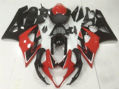 Acheter Kit Carénages GSXR 1000 K5 2005-2006 - Rouge Noir