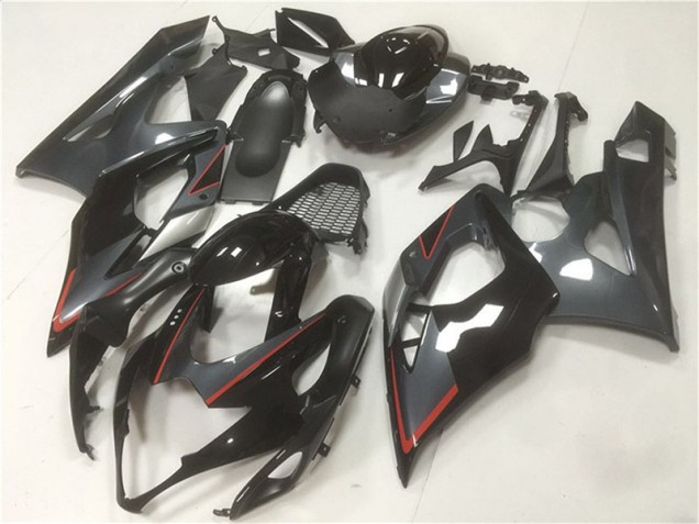 Carénage GSXR 1000 K5 2005-2006 - Noir Gris