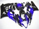 Kit Carénages Complet GSXR 1000 K5 2005-2006 - Bleu Noir Kit Carénages Complet GSXR 1000 K5 2005-2006 - Bleu Noir