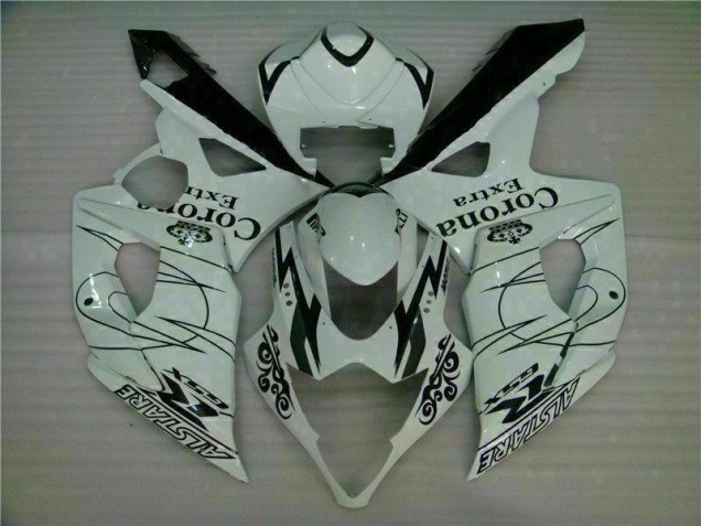 Carrosserie GSXR 1000 K5 2005-2006 - Blanc Carrosserie GSXR 1000 K5 2005-2006 - Blanc