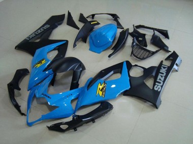 Acheter Carénage GSXR 1000 K5 2005-2006 - Bleu et Noir Mat
