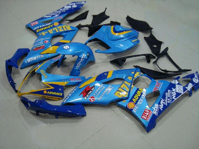 Carénage GSXR 1000 K5 2005-2006 - Light Bleu Rizla Carénage GSXR 1000 K5 2005-2006 - Light Bleu Rizla