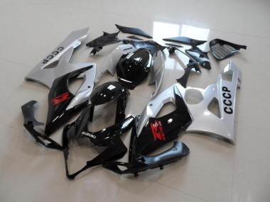 Acheter Carénage GSXR 1000 K5 2005-2006 - Argent Noir