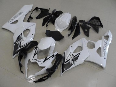 Acheter Carénage GSXR 1000 K5 2005-2006 - Blanc et Noir