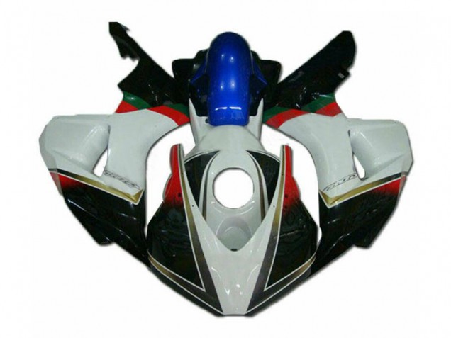 Carénage CBR 1000 RR 2006-2007 - Blanc Noir Carénage CBR 1000 RR 2006-2007 - Blanc Noir