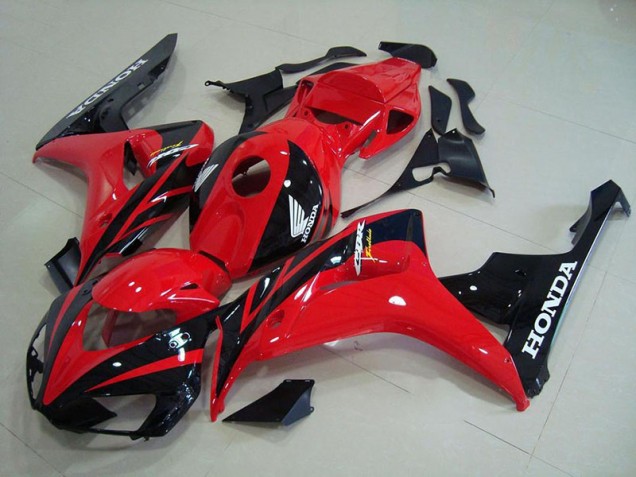 Carrosserie CBR 1000 RR 2006-2007 - Rouge Noir Carrosserie CBR 1000 RR 2006-2007 - Rouge Noir