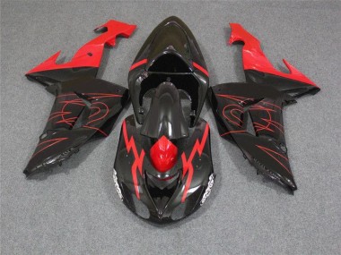 Acheter Carénage ZX10R 2006-2007 - Noir Rouge