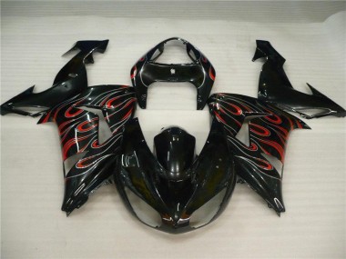 Acheter Carénage ZX10R 2006-2007 - Noir Gris Rouge