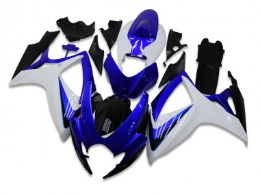 Acheter Kit Carénages GSXR 600 / 750 K6 2006-2007 - Bleu Blanc