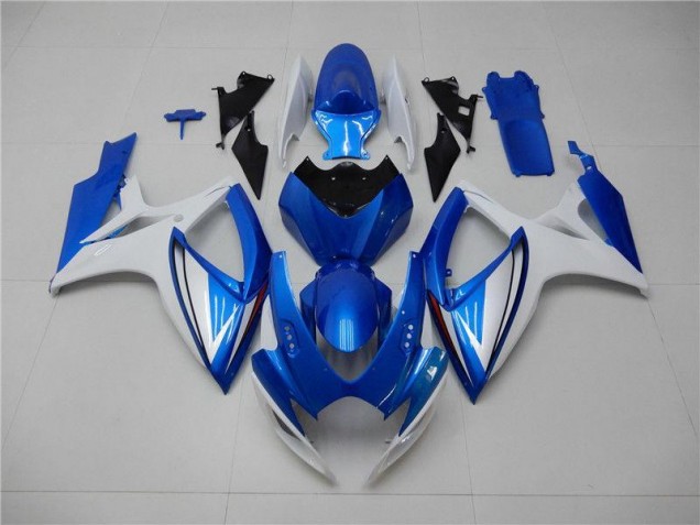 Carénages GSXR 600 / 750 K6 2006-2007 - Bleu Blanc Carénages GSXR 600 / 750 K6 2006-2007 - Bleu Blanc